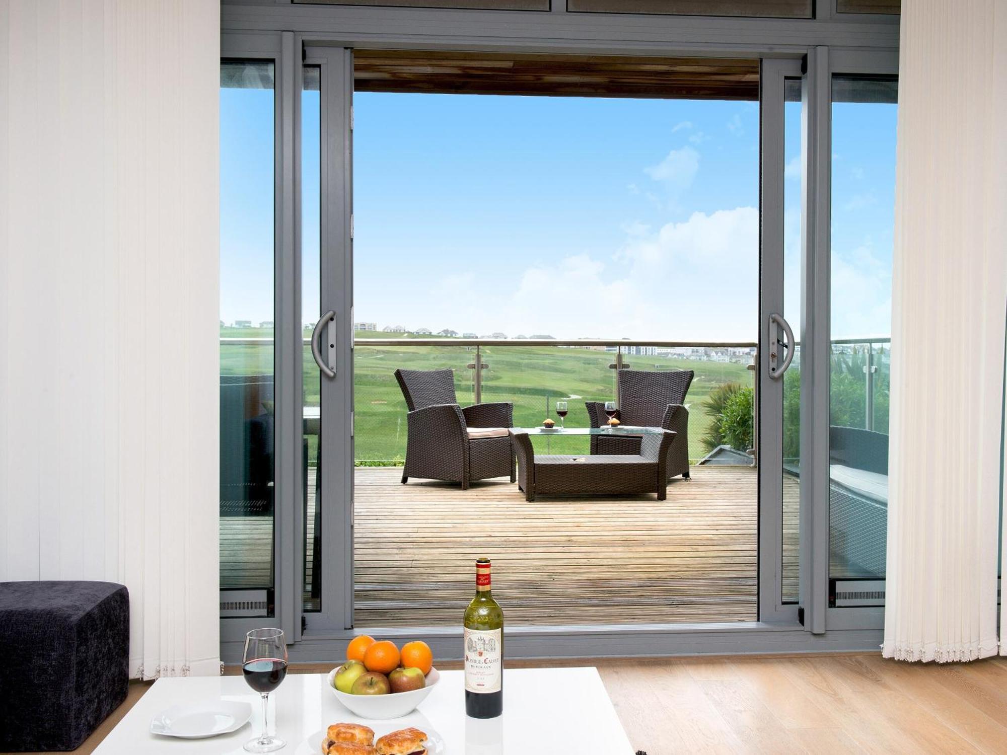 Апартаменты Fistral View - 3 Cribbar Ньюки Экстерьер фото